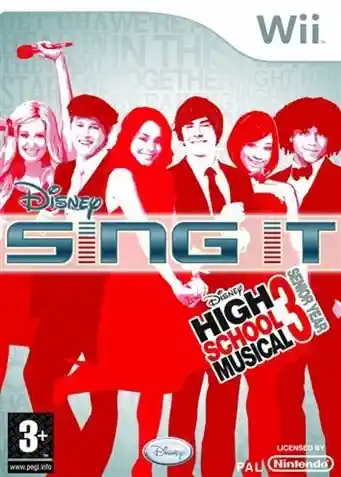 SING IT HIGH SCHOOL MUSICAL 3 Nintendo Wii