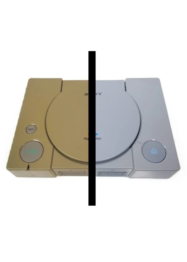 Playstation 1 Konsole Gehäuse Reinigung