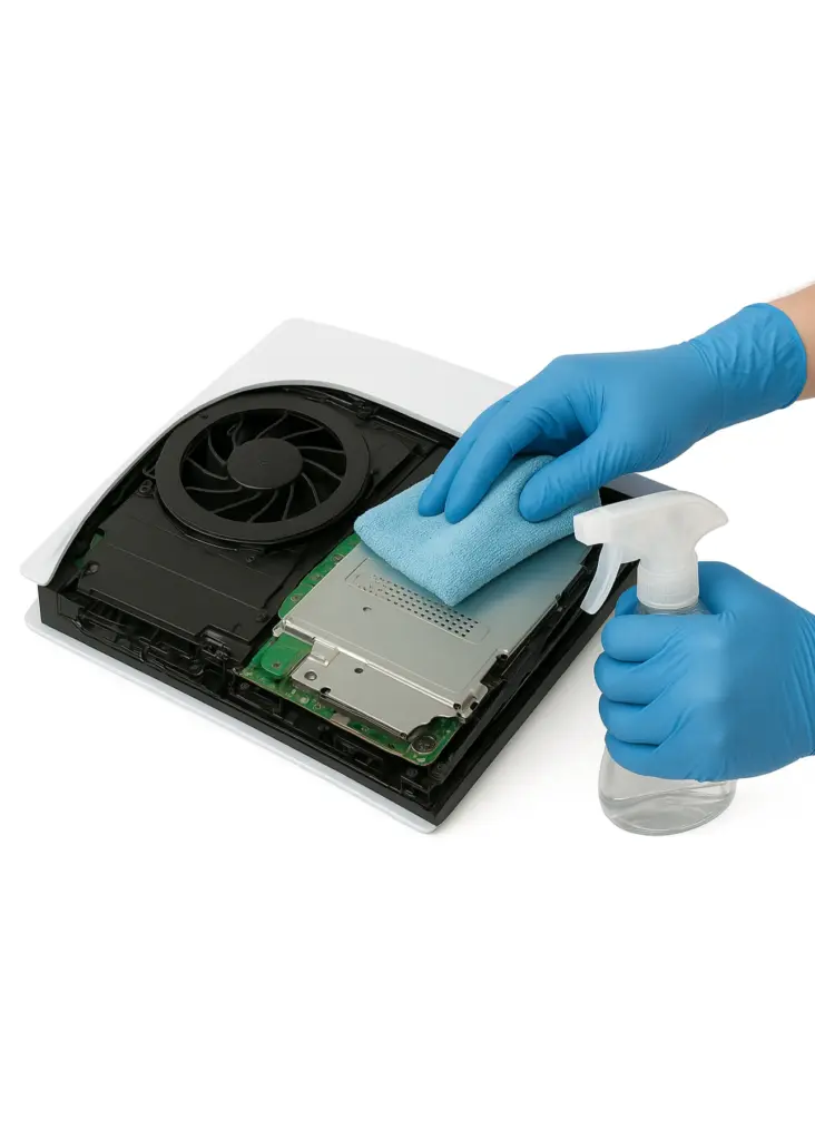 Innenreinigung PlayStation 5 / Pro Konsole