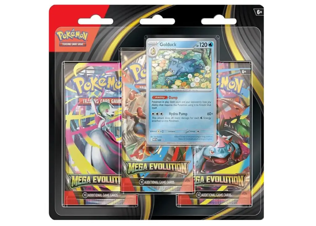 Pokemon Mega Evolution Blister Englisch Golduck