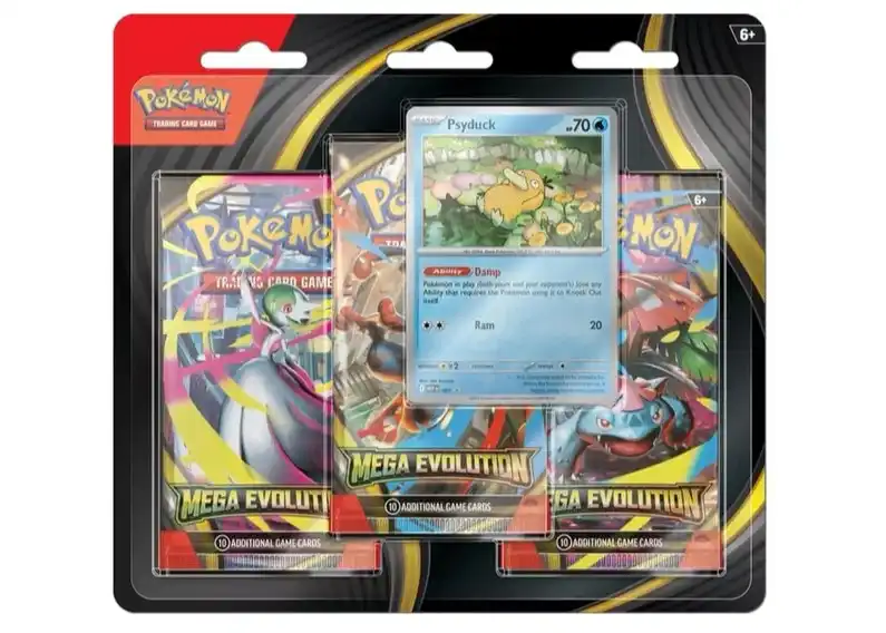 Pokemon Mega Evolution Blister Englisch Psyduck