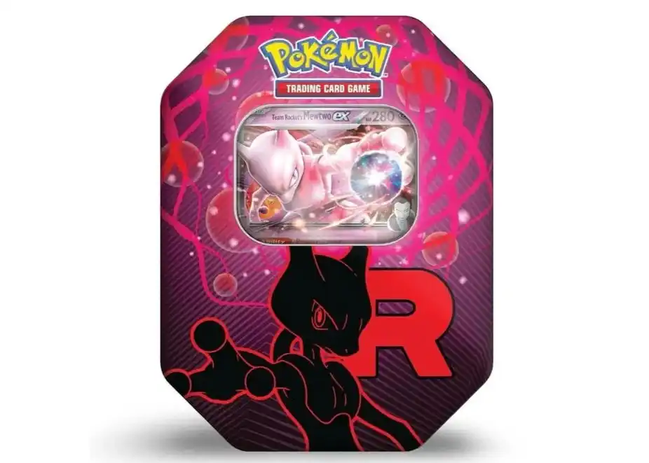 Pokemon Team Rocket Tin Englisch Mewtwo