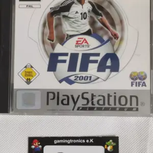 FIFA 2001 Platinum Sony Playstation 1 PSX