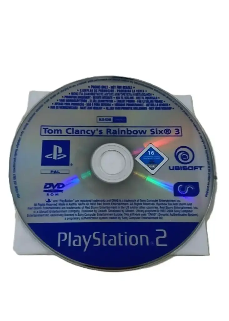 Tom Clancys Rainbow Six 3 Promo Demo PS2