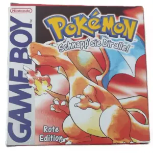 Nintendo Gameboy Pokemon Rote Edition OVP CiB