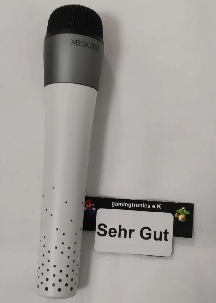 Xbox 360 Wireless Mikrofon Microphone Weiß