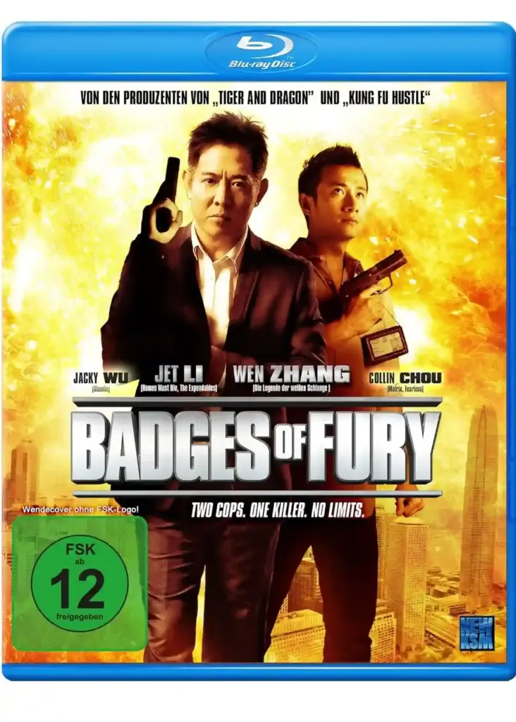 Badges of Fury Two Cops One Killer Bluray