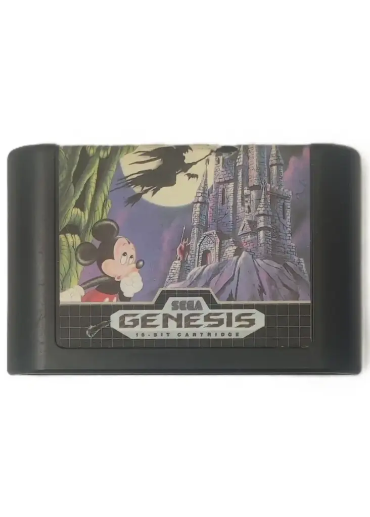Castle of Illusion Starring Mickey Mouse Sega Genesis