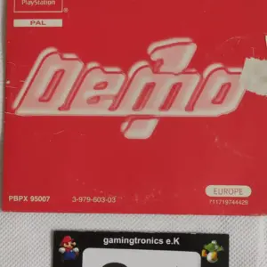 Demo 1 one Playstation 1 Ps1 PBPX 95007