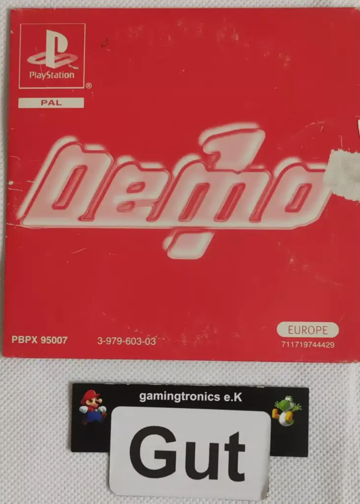 Demo 1 one Playstation 1 Ps1 PBPX 95007