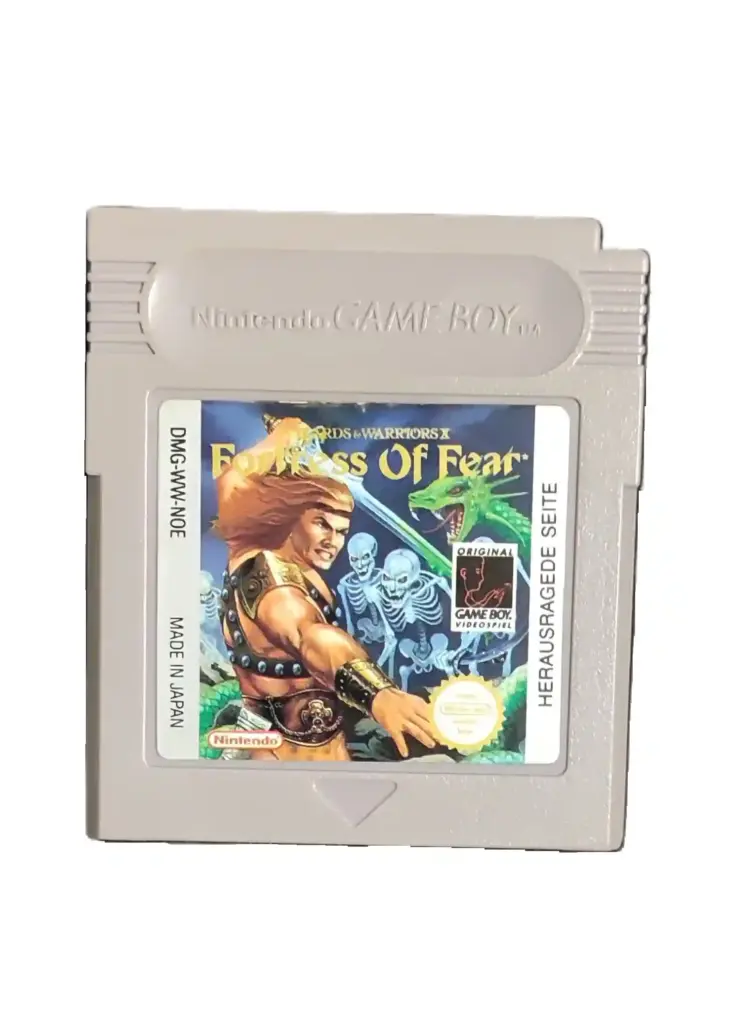 Fortress of Fear Nintendo Game Boy