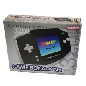 GameBoy Advance Konsole Schwarz OVP