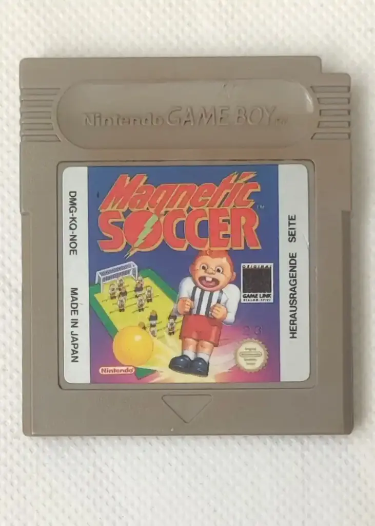 Magnetic Soccer Nintendo Game Boy