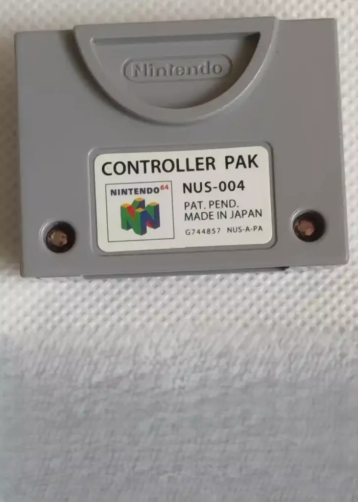 Nintendo N64 Controller Pack NUS-004 Speicherkarte