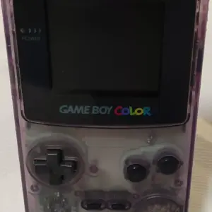 Nintendo Gameboy Color Handheld Atomic Purple Lila