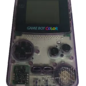 Nintendo Gameboy Color Handheld Atomic Purple Lila