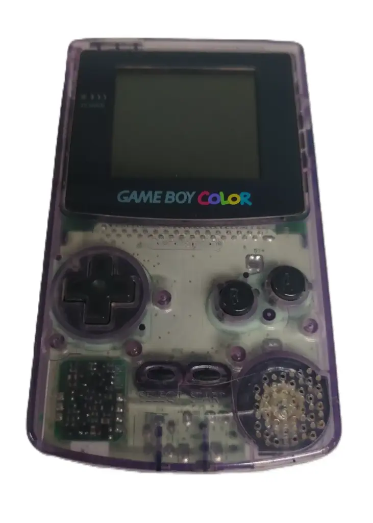 Nintendo Gameboy Color Handheld Atomic Purple Lila