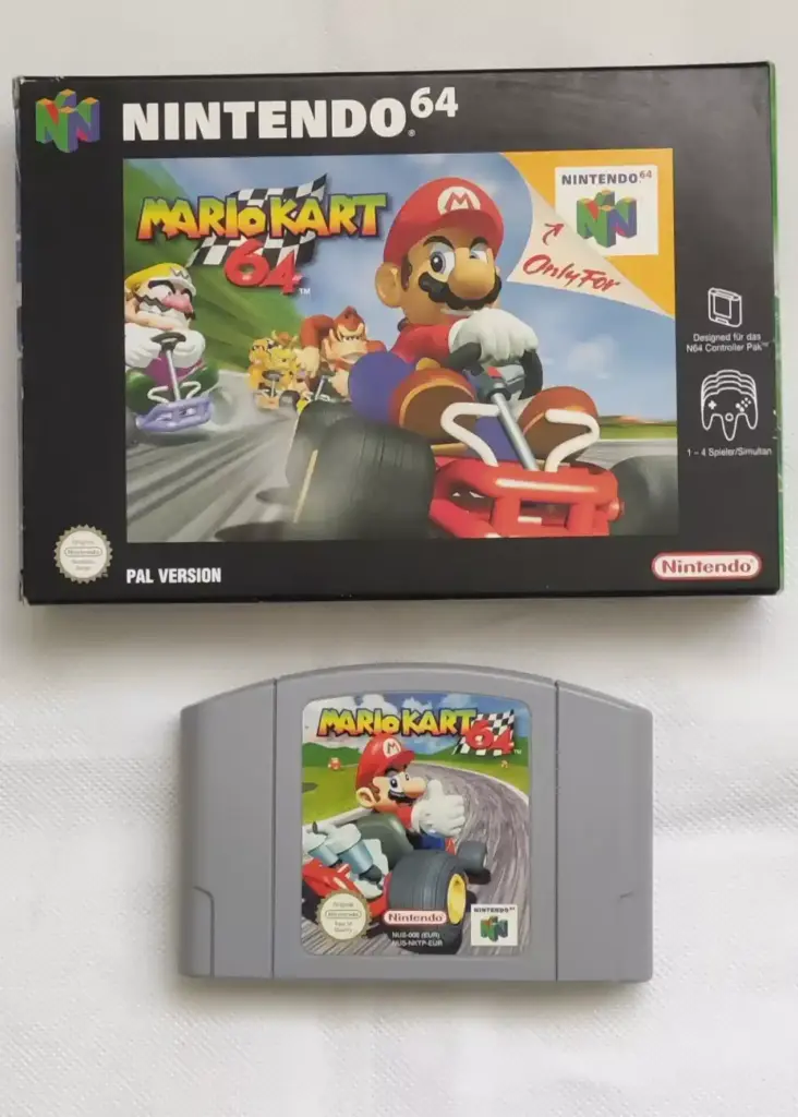 Nintendo N64 Mario Kart 64 OVP