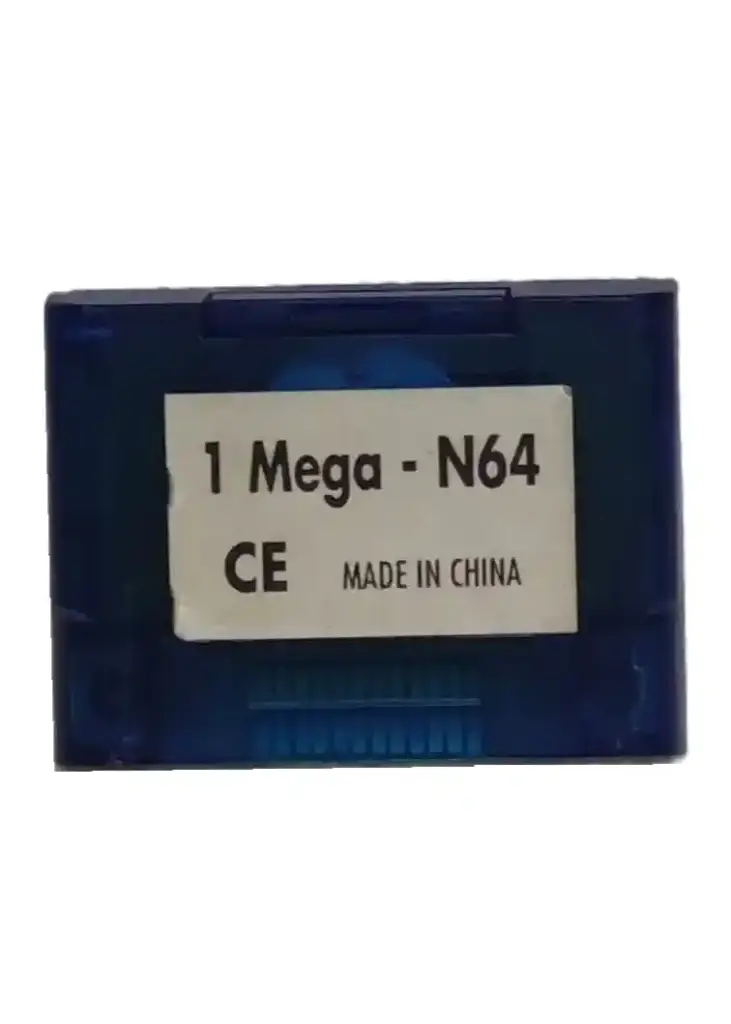N64 Nintendo Memorycard Speicherkarte 1 Mega