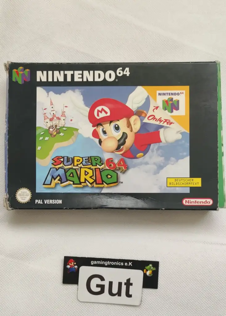 Nintendo N64 Super Mario 64 OVP