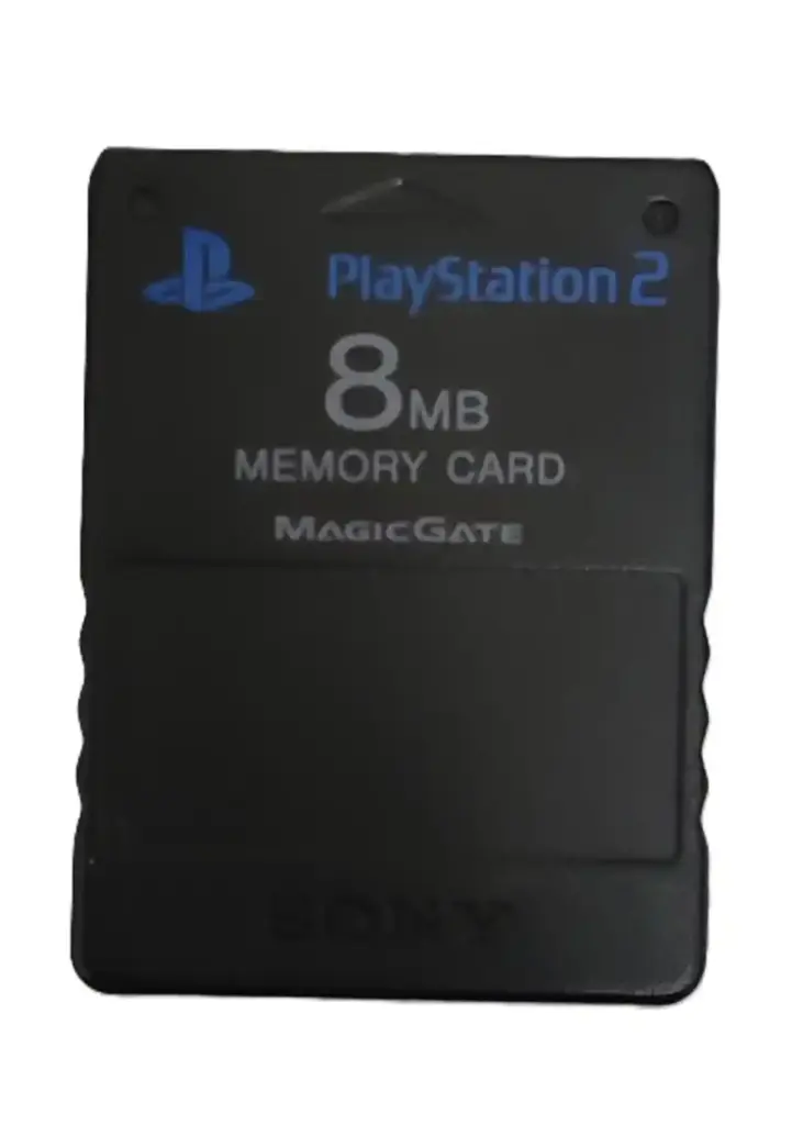 PS2 Memory Card Original Schwarz SCPH-10020