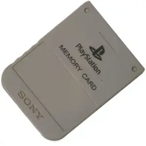 Playstation 1 PS1 Memory Card Speicherkarte