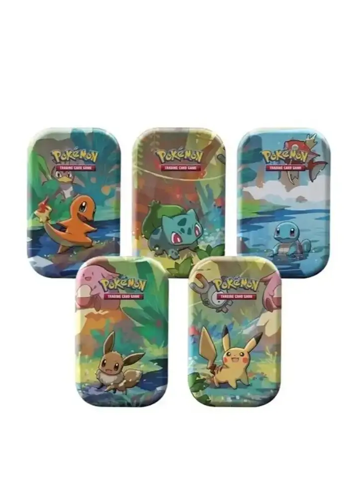 Pokemon Kanto Friends Mini Tin Box