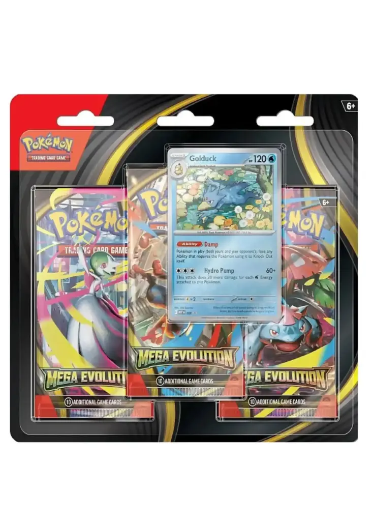 Pokemon Mega Evolution Blister Englisch Golduck