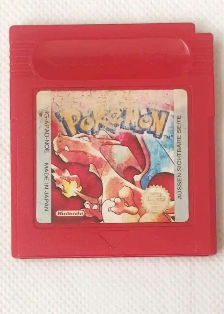 Pokemon Rot Rote Edition Nintendo Game Boy