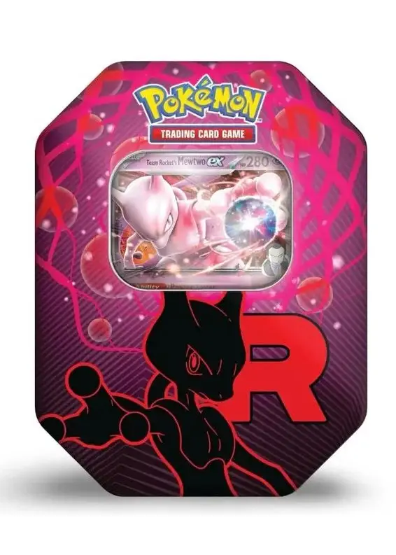 Pokemon Team Rocket Tin Englisch Mewtwo