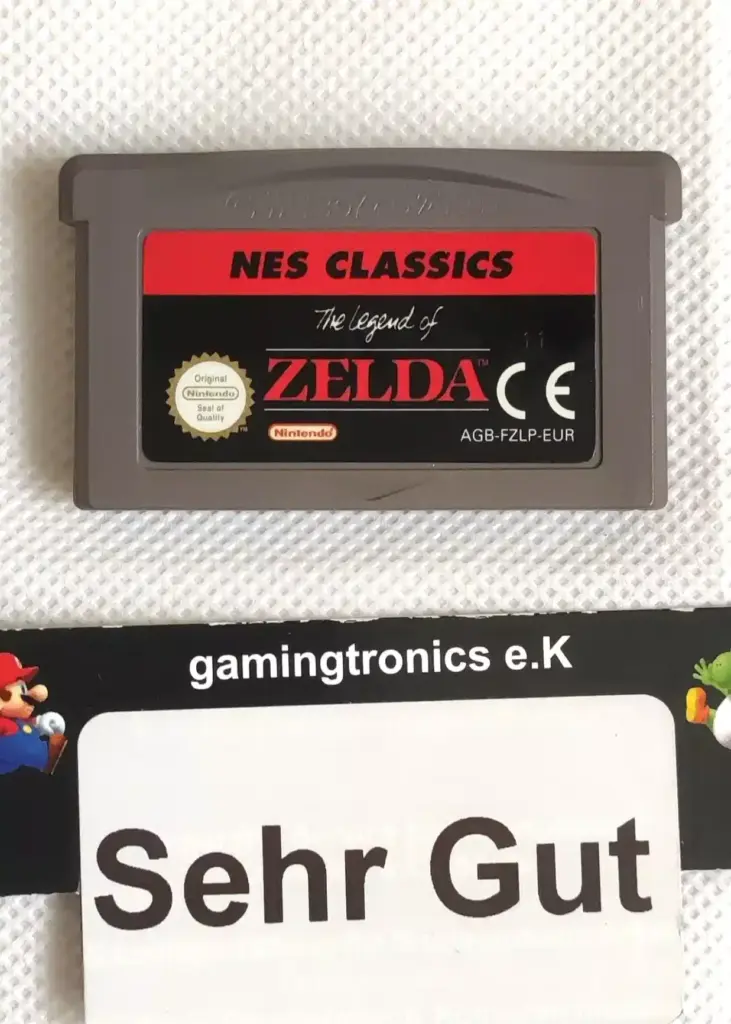 The Legend Of Zelda NES Classics Advance