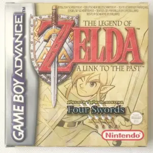 The Legend of Zelda Four Swords OVP Advance