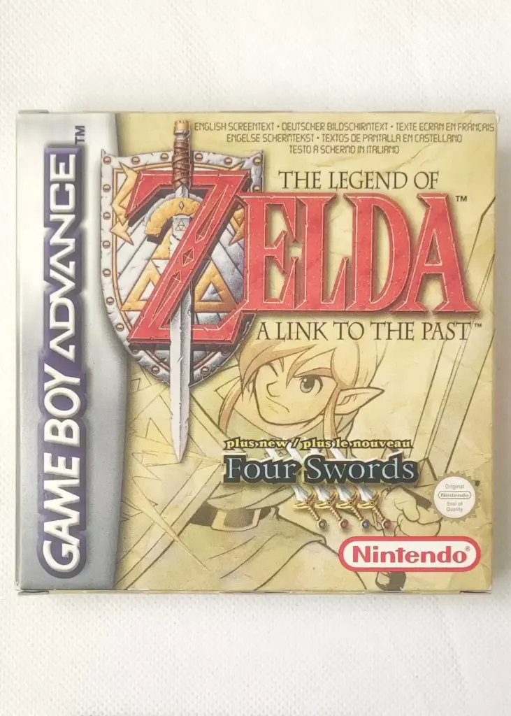 The Legend of Zelda Four Swords OVP Advance