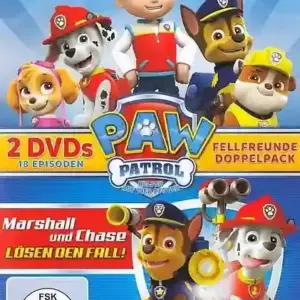 Paw Patrol Doppelpack DVD 2 Discs 18 Episoden