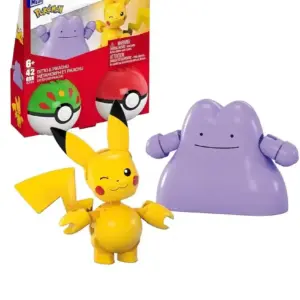 Pokemon MEGA Actionfigur Pikachu und Ditto Set