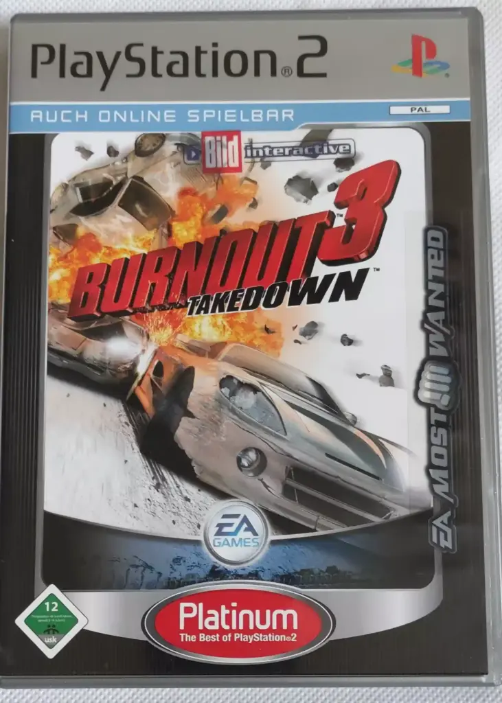Burnout 3 Takedown PS2 Sony Playstation 2