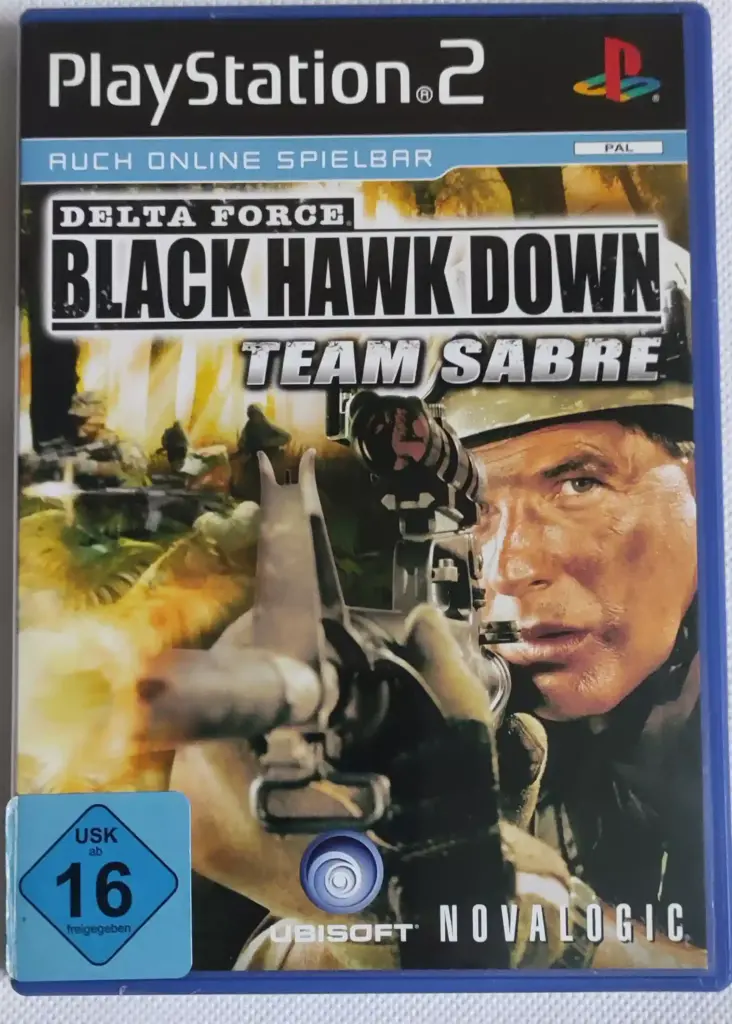 Delta Force Black Hawk Down Team Sabre PS2