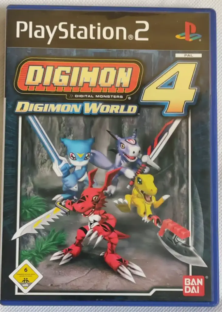 Digimon World 4 PS2 Sony Playstation 2