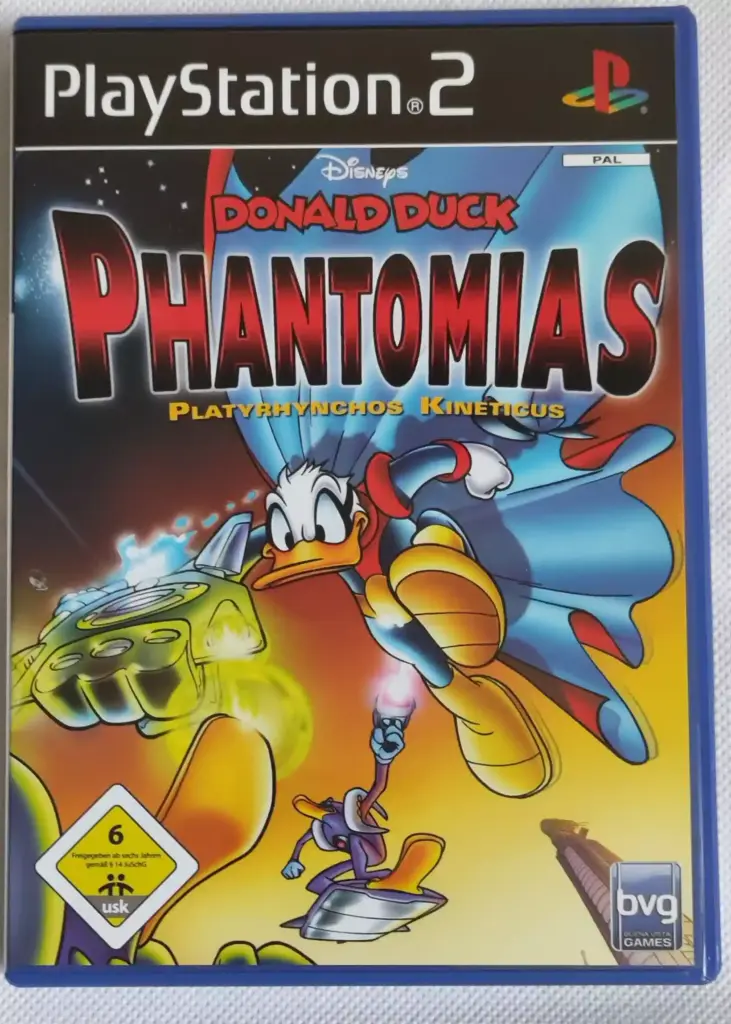 Donald Duck Phantomias PS2 Playstation 2