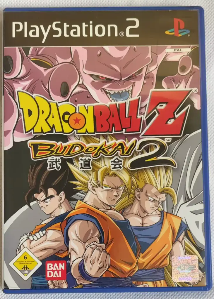 Dragonball Z Budokai 2 PS2 Sony Playstation 2