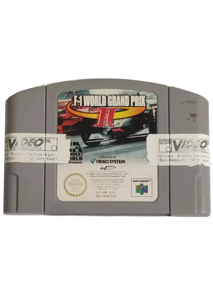 Nintendo N64 F-1 World Grand Prix 2 N64 Spiel
