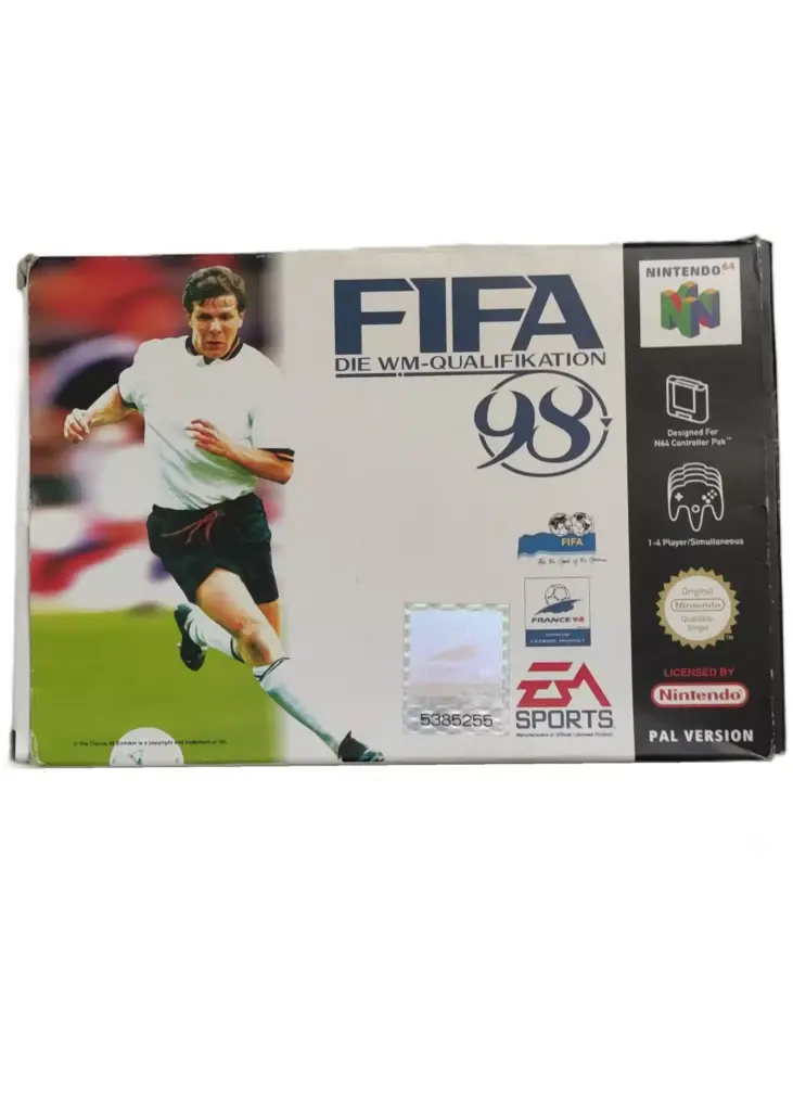 Nintendo N64 FIFA 98 CIB OVP N64 Spiel
