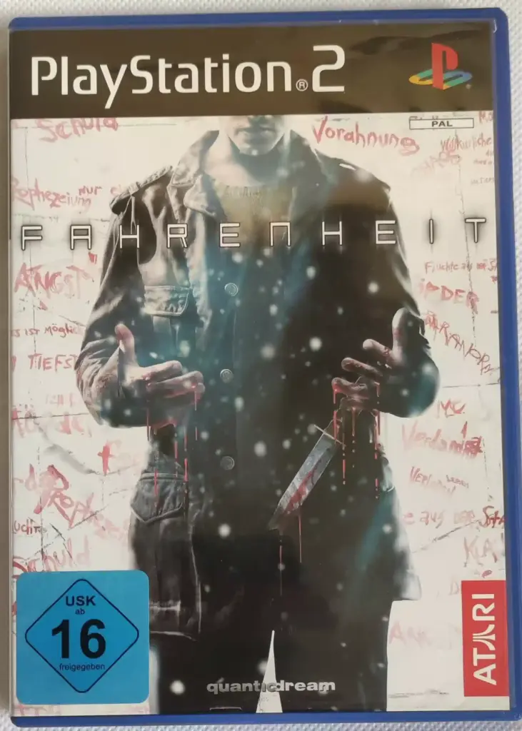 Fahrenheit PS2 Sony Playstation 2