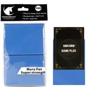 Karten Hüllen 100 Pack Blau