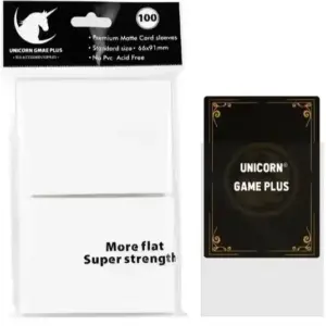 Karten Hüllen 100 Pack Weiss