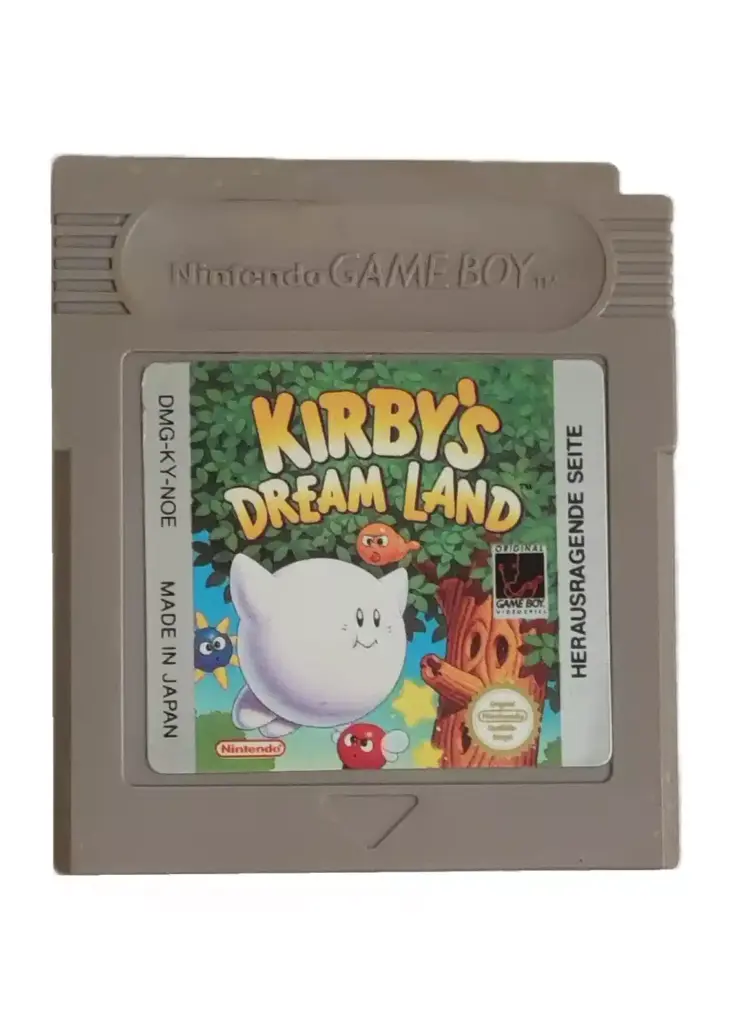 Kirby Kirbys Dream Land Nintendo Game Boy