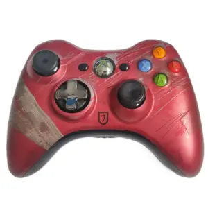 Microsoft XBOX 360 Tomb Raider Survivor Limited Edition Controller Rot