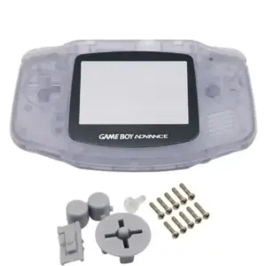 Nintendo Gameboy GBA Konsolengehäuse Set Grau