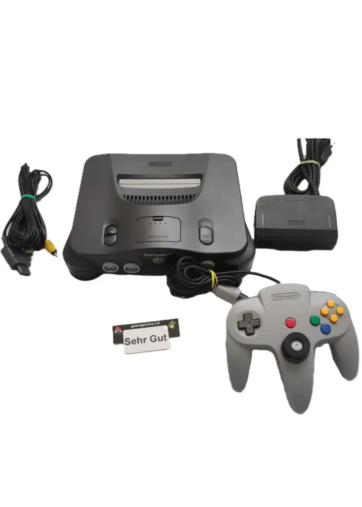 Nintendo N64 Konsole mit Controller Retro-Konsole