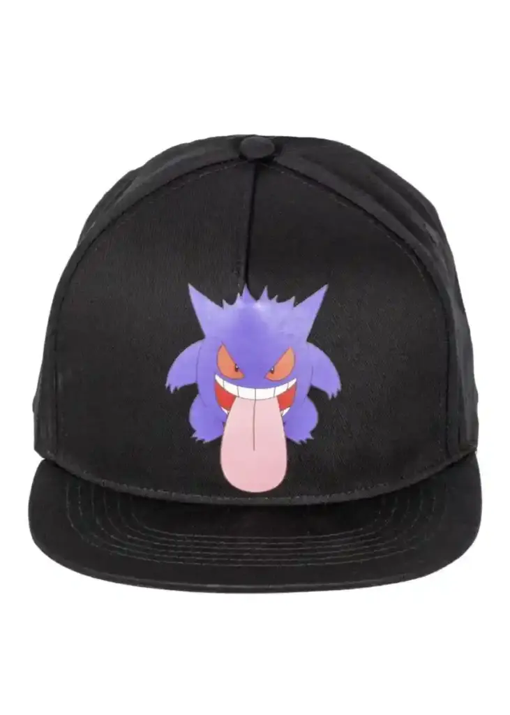 Pokemon Gengar schwarz Difuzed Cappy Cap